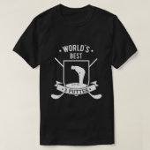 Wereld beste drie-putter-grappige Golf 3-putt Gift T-shirt (Design voorkant)