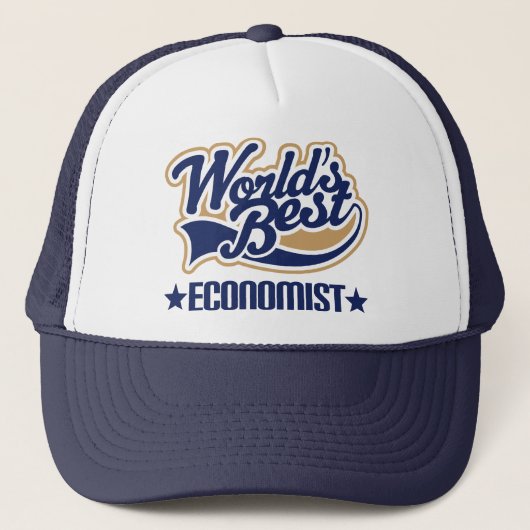 Wereld beste econoom trucker pet (Voorkant)