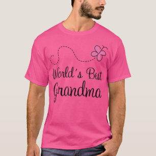 Wereld beste grootmoeder T-shirt Moederdag grootmo