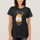 Wereld beste hamster Moederdagen T-shirt (Voorkant)