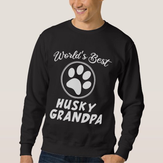Wereld Beste Husky Opa Trui (Voorkant)