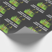 Wereld beste kikkervisser Gift Lake Amphibian Fan Cadeaupapier (Hoek)