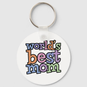 Wereld Beste mam T-shirts en cadeautjes Sleutelhanger