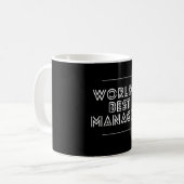 Wereld Beste Manager Koffiemok (Voorkant links)