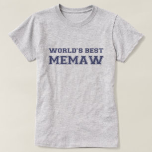 Wereld Beste Memaw T-shirt