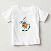 Wereld Beste Modern Baby Wit T-shirt (Voorkant)