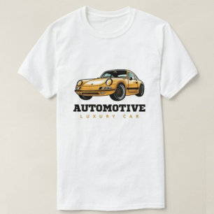 Wereld Beste Moderne Auto Print Wit T-shirt