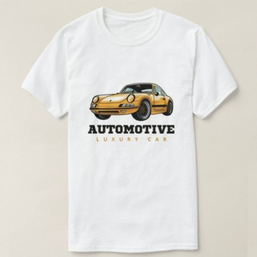 Wereld Beste Moderne Auto Print Wit T-shirt