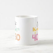Wereld Beste Moderne Print Witte Mok (Center)