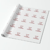Wereld beste oma grootmoeder grootouders roze n cadeaupapier (Uitgerold)
