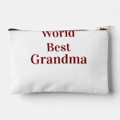 Wereld beste oma grootmoeder grootouders roze n etui (Achterkant)