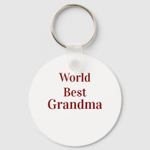 Wereld beste oma grootmoeder grootouders roze n sleutelhanger