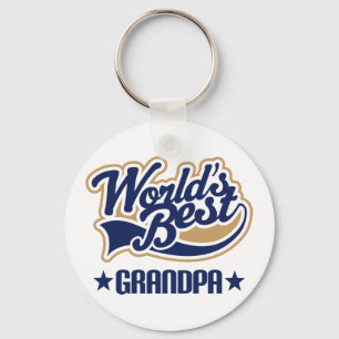 Wereld beste opa-cadeau sleutelhanger
