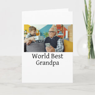 Wereld beste opa voeg naam tekst sport tekst eenvo kaart
