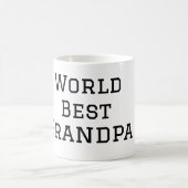 Wereld beste opa voeg naam tekst sport tekst eenvo koffiemok (Center)