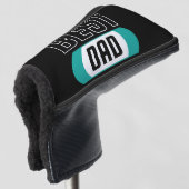 Wereld beste pa Golf Head Hoesje Golfheadcover (3/4 voorkant)