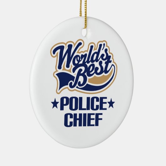 Wereld Beste politiecommandant Ornament Keepomwill (Rechts)