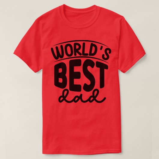 Wereld beste vader1 t-shirt (Design voorkant)