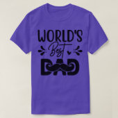 Wereld beste vader2 t-shirt (Design voorkant)
