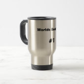 Wereld beste vader, #1 reisbeker (Voorkant links)