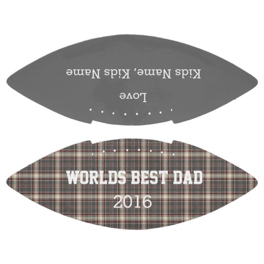 Wereld beste vader,  Football Gift, (Panelen)