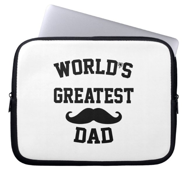 Wereld beste vader laptop sleeve (Voorkant)