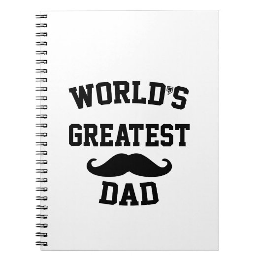 Wereld beste vader notitieboek (Voorkant)