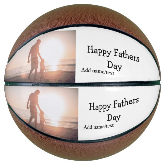 Wereld beste vader ooit dikke naam tekst sport tek basketbal (Voorkant)