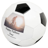 Wereld beste vader ooit dikke naam tekst sport tek voetbal (Drie kwart)