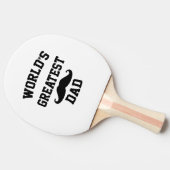 Wereld beste vader tafeltennisbatje (Zijkant)