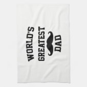 Wereld beste vader theedoek (Verticaal)