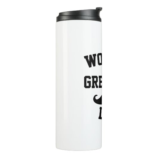 Wereld beste vader thermosbeker (Gedraaid links)