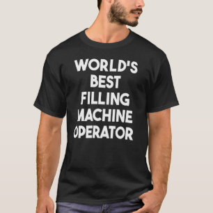 Wereld beste ventilatormachinist t-shirt