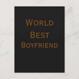 Wereld beste vriend echtgenoot man valentijnsdag m briefkaart