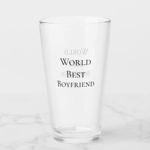 Wereld beste vriend echtgenoot man valentijnsdag m glas
