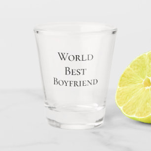 Wereld beste vriend echtgenoot man valentijnsdag m shot glas