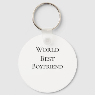 Wereld beste vriend echtgenoot man Valentijnsdag m Sleutelhanger