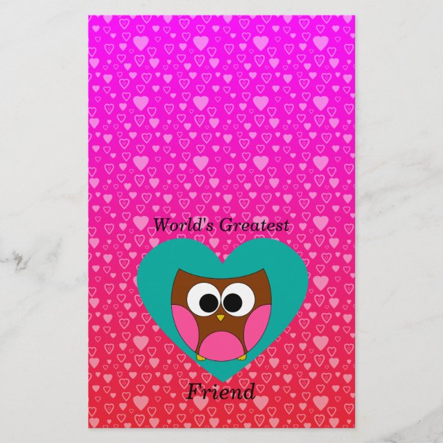 Wereld beste vriend-vrouw (Voorkant)