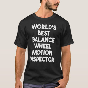 Wereld beste wiel-wegverificateur t-shirt