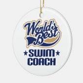 Wereld beste wim Coach Ornament Keepomwille Cadeft (Links)