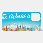 Wereld Bezienswaardigheden: Reis Set Case-Mate iPhone Case (Achterkant (horizontaal))