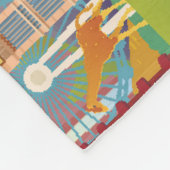 Wereld Bezienswaardigheden: Reis  Set Fleece Deken (Hoek)