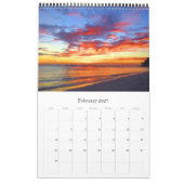wereld bij zonsondergang kalender (Feb 2027)