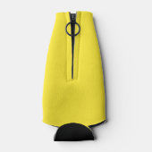 Wereld Bijendag Geel Zwart Pollinator Flesjeskoeler (Achterkant)