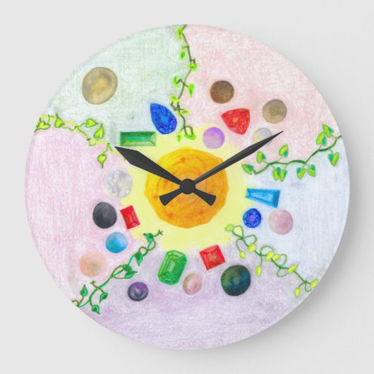 Wereld binnen Pareltjes en parelklok Grote Klok (Voorkant)