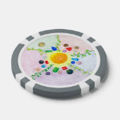 Wereld Binnen Pareltjes en Parels Poker Chips (Enkel)