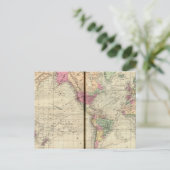 Wereld Briefkaart (Staand voorkant)