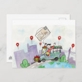 Wereld Briefkaart Dag 2021 (Voorkant / Achterkant)