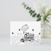 Wereld Briefkaart Dag 2021 (BW) (Staand voorkant)