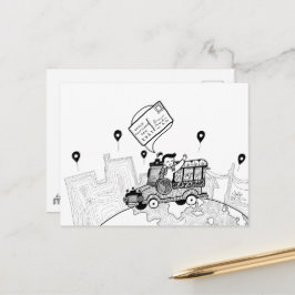 Wereld Briefkaart Dag 2021 (BW)